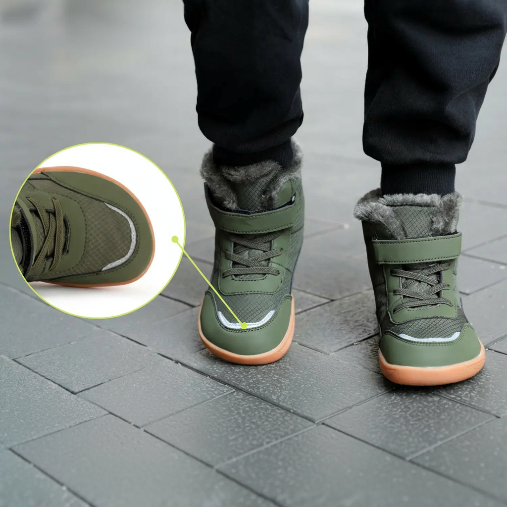 Lune London | Enfants - Chaussures de barefoot étanches pour pieds nus