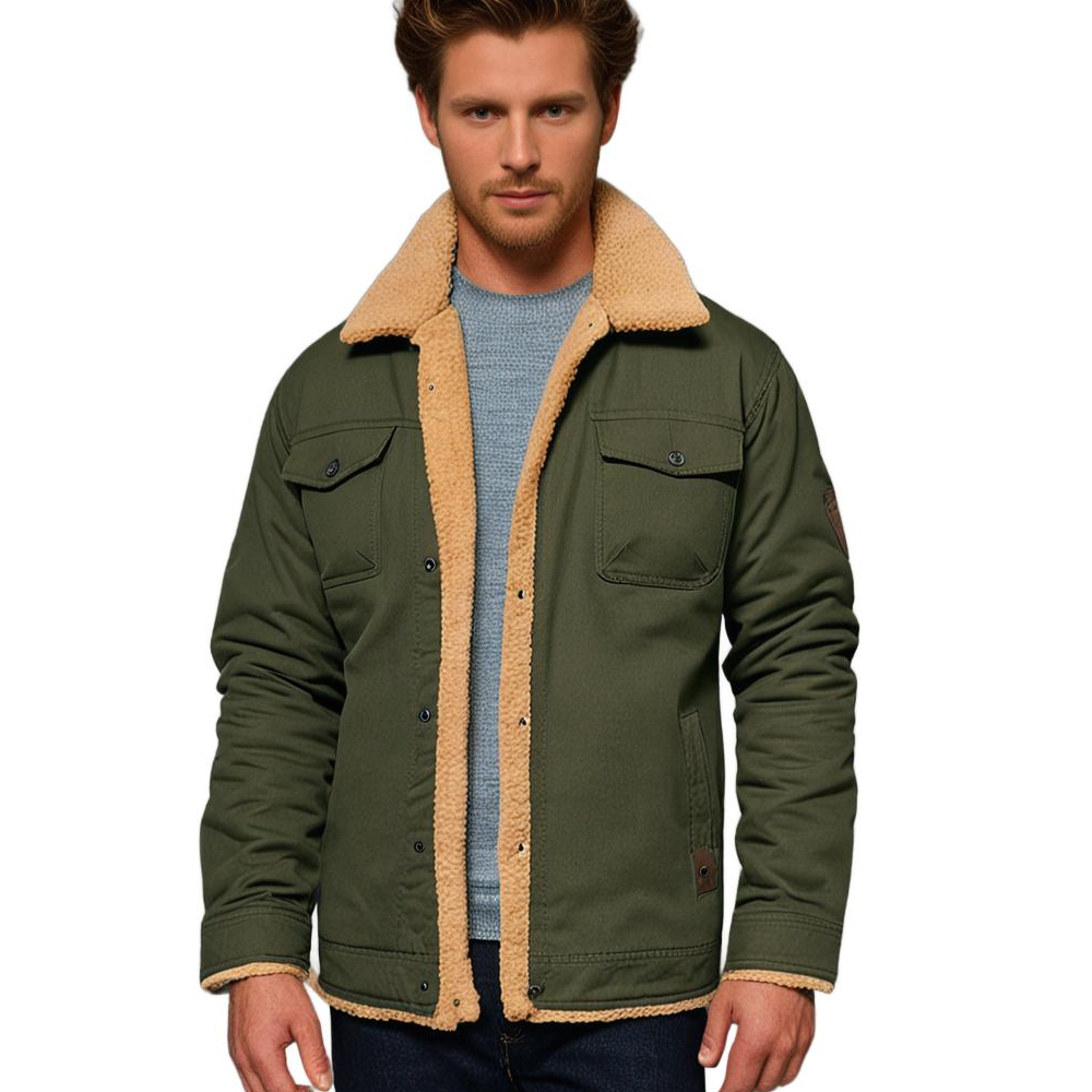 Lune London | Vintage Style Winter Bomber Jacket - Warm Lined for Leisure and Everyday