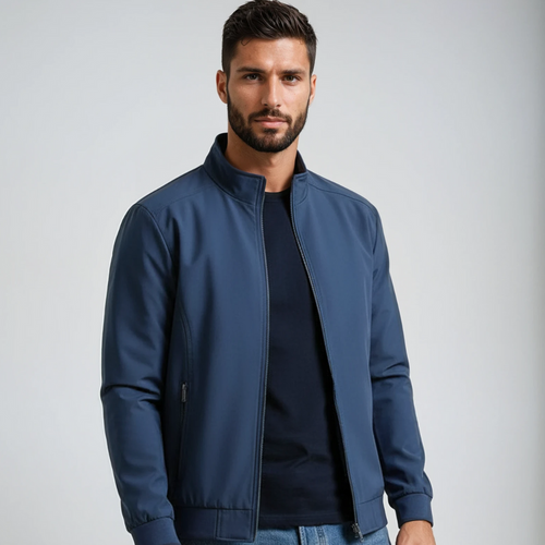 Lune London | Veste de transition pour hommes - Veste de transition imperméable et coupe-vent