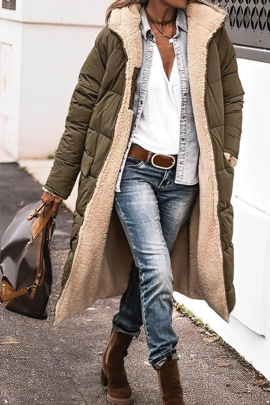 Lune London | Reversible Long Padded Coat