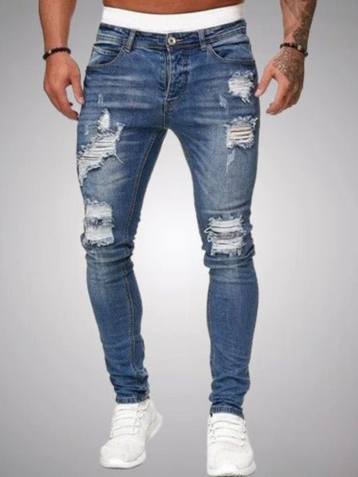 Lune London | Torn Jeans for Men - Slim Fit