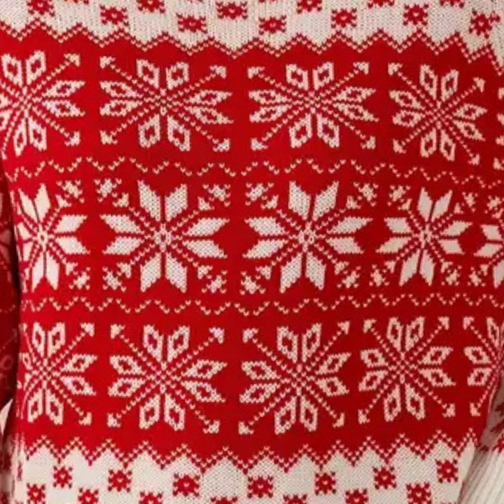 Lune London | Women's Christmas Knit Sweater - Snowflake Design