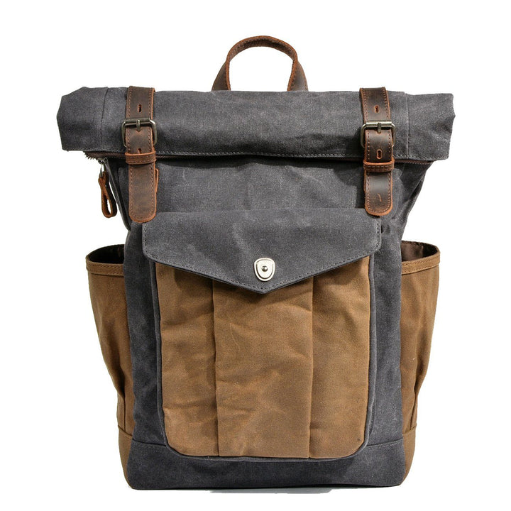 Lune London | Canvas Rolltop Rucksack - Lundastyle - Sustainable and Stylish for Adventurers
