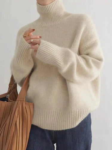Sweater with turtleneck
