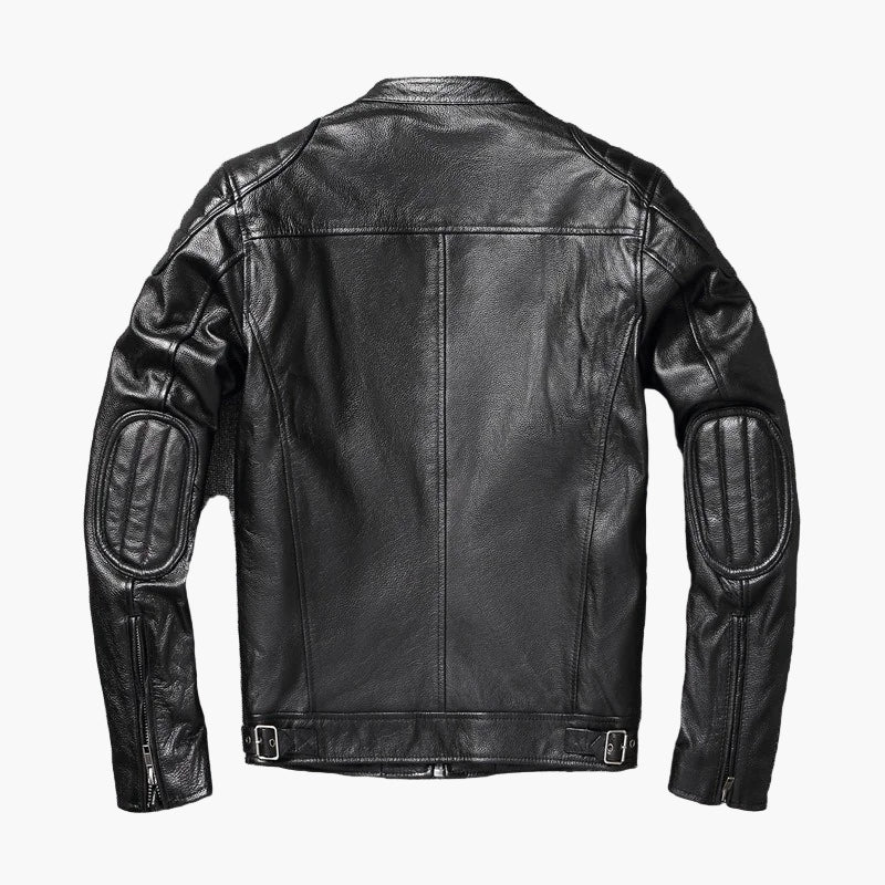 Lune London | Classic motorcycle style biker jacket - Trendy transition jacket, fitted for leisure and everyday wear