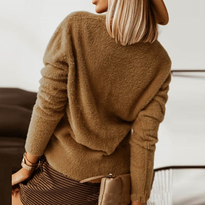 Lune London | Cardigan - Soft knitwear - V-neck - Large buttons - Loose fit
