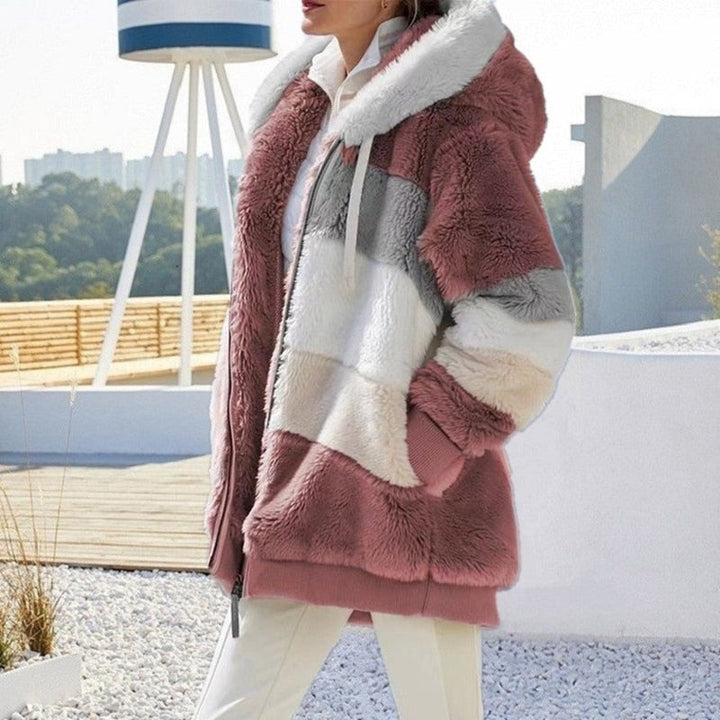 Lune London | Plush jacket with hood Delightfully warm, soft & stylish