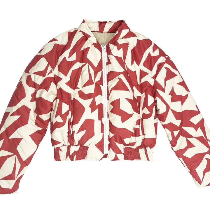 Lune London | Printed Padded Short Coat