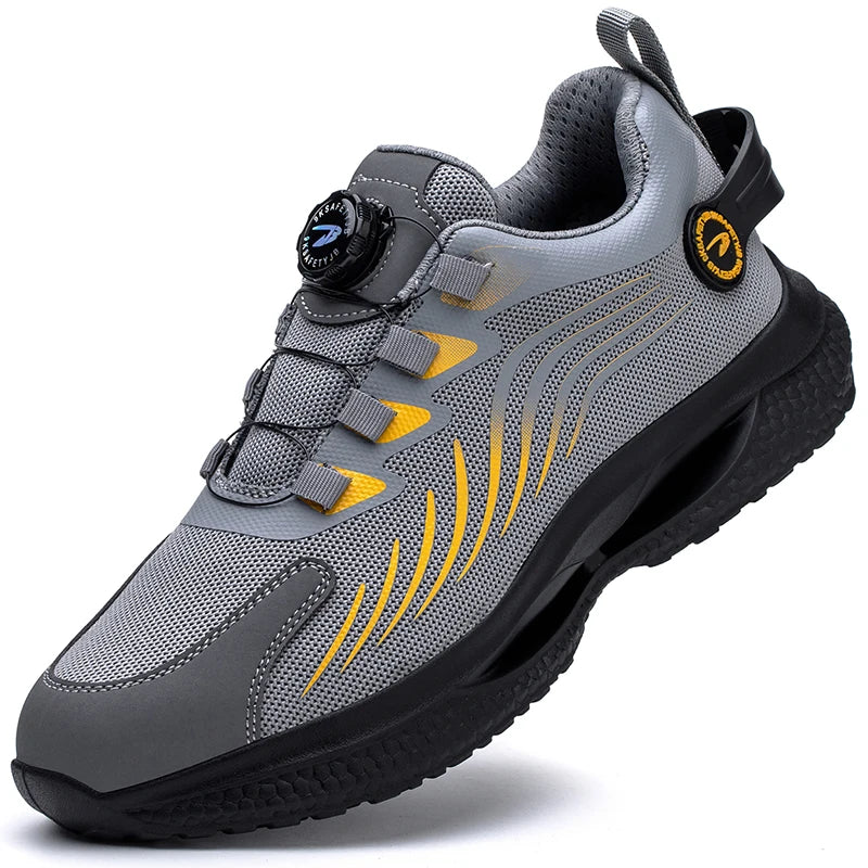 Chic Und Stil | Steel Toe Shoes Breathable Safety Boots for Optimal Protection