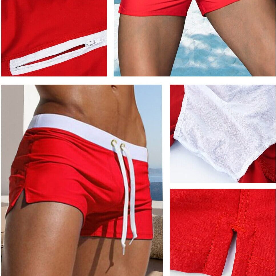 Lune London | Modern Swim Shorts Model with Comfort Waistband