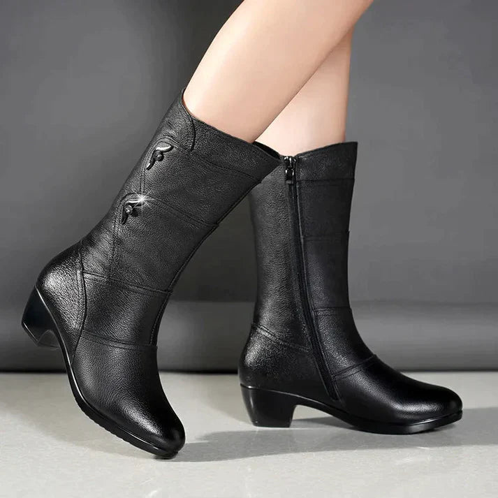 Lune London | Leather Winter Boots – Women's