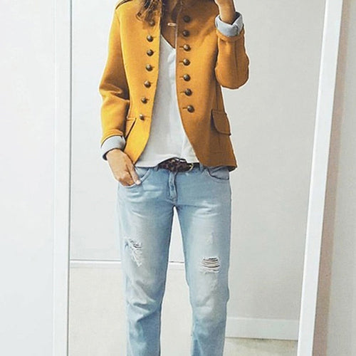 Lune London | Blazer with Modern Buttons for A Slim Trendy Look