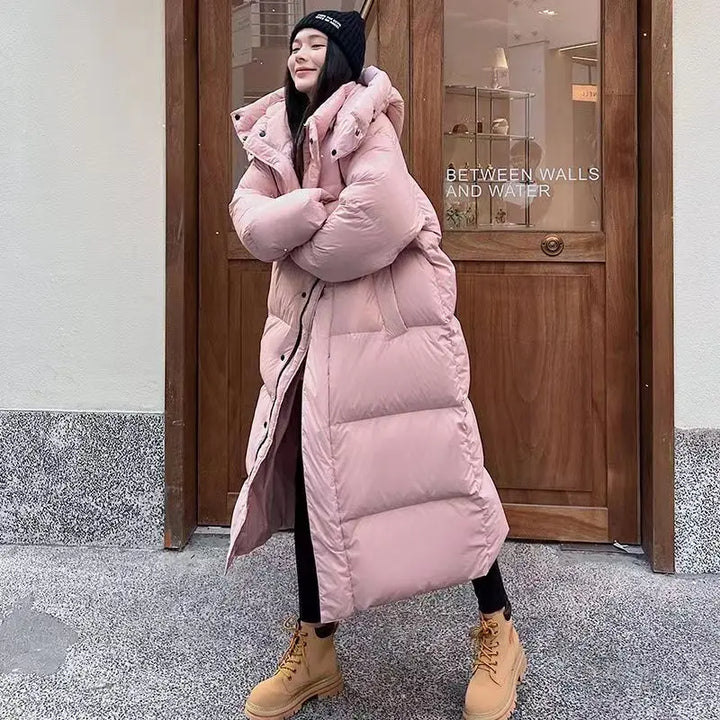 Lune London - Long down jacket - Style with hood