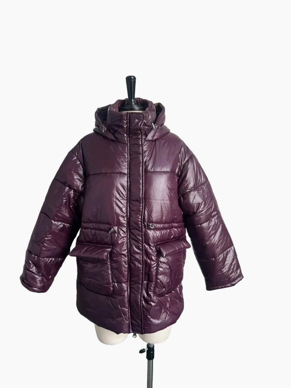 Lune London | Quilted winter jacket with hood - Elegant and warm coat for leisure and everyday use