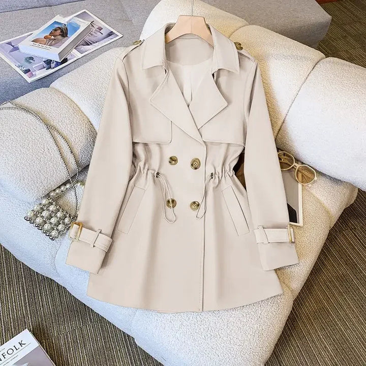 Lune London | Eleganter, Mittellanger Trenchcoat für Damen