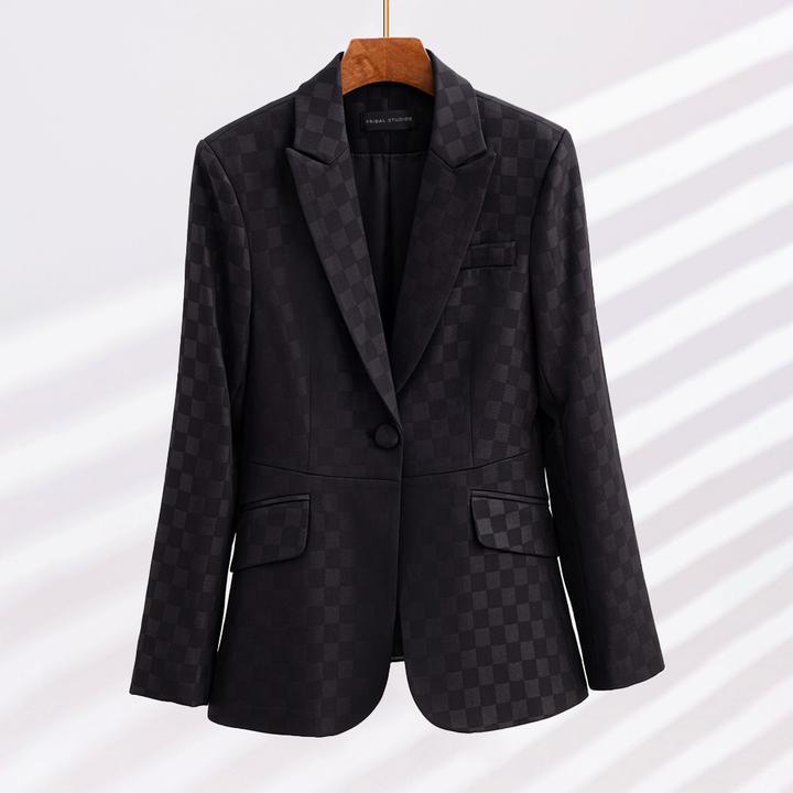 Lune London | Elegant Check Blazer