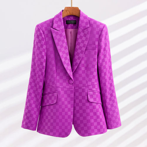 Lune London | Elegant Check Blazer