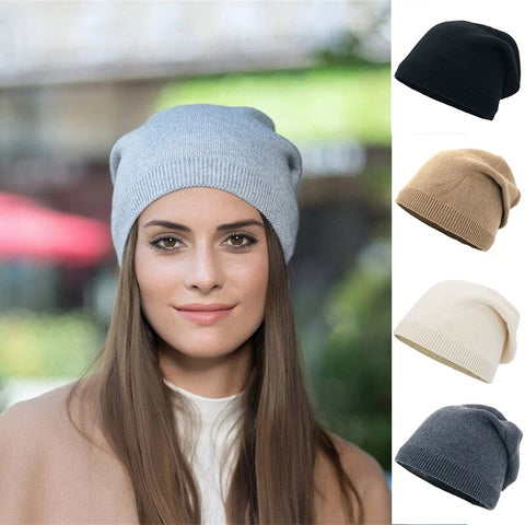 Lune London | New Soft Thin Knitted Beanie Women's Beanie for Outdoor