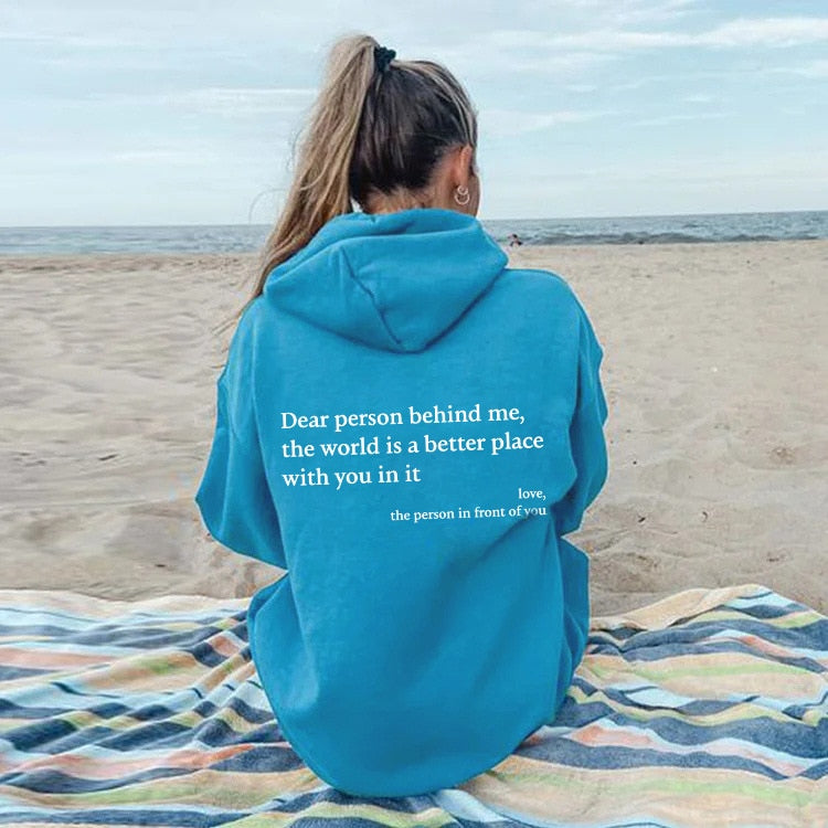 Angel - Love Person Behind Me Unisex Hoodie