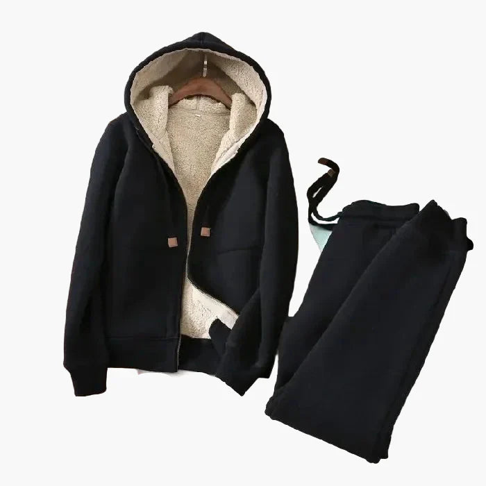 Lune London | Leisurewear training outfit with hoodie and jogging pants - Sporty & Comfortable for everyday life and fitness