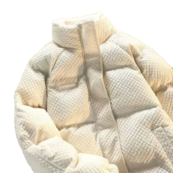 Lune London | Men's Padded Winter Jacket with High Collar - Trendy Leisure Jacket for Couples