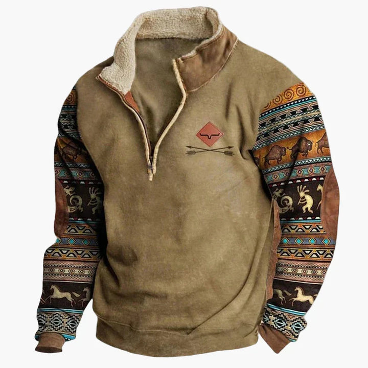 Lune London | Wild West Vintage Sweater - Elegant casual sweater with western charm