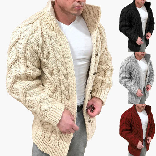 Lune London | Knit Vest with Twisted Pattern - Elegant Thick Knit Vest for Leisure and Everyday