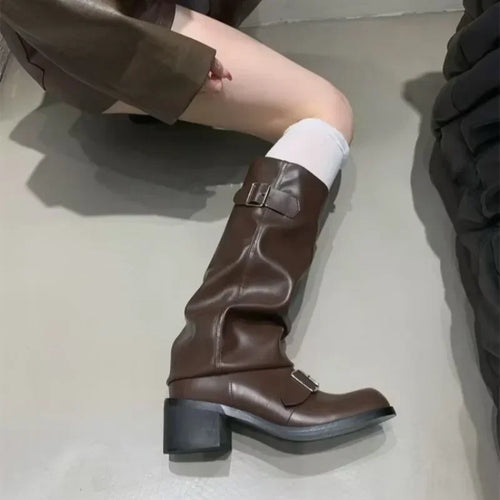 Lune London | Knee-high Platform Springs