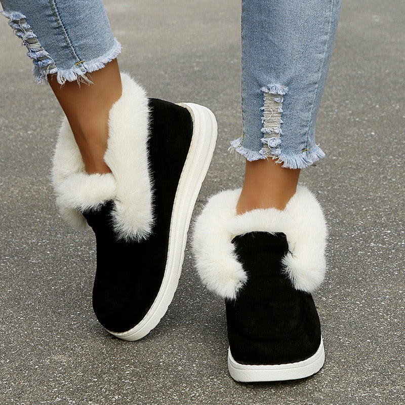 Lune London | Comfortable fluffy boots