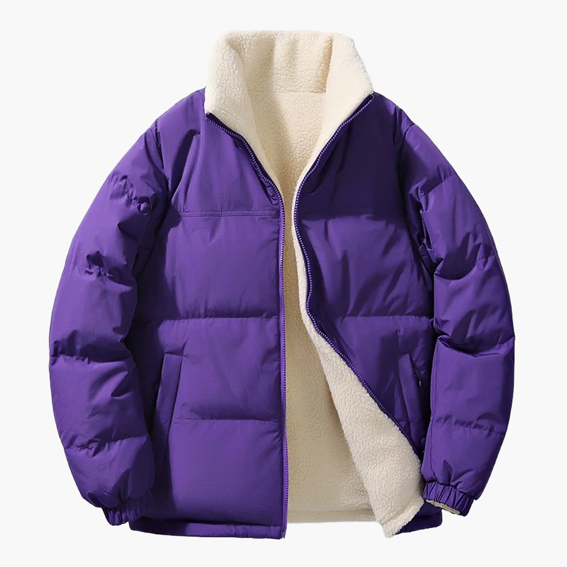 Lune London | Quilted winter jacket with fleece lining - Urban casual jacket, Relaxed fit, Warm, Ideal for everyday life and outdoor activities