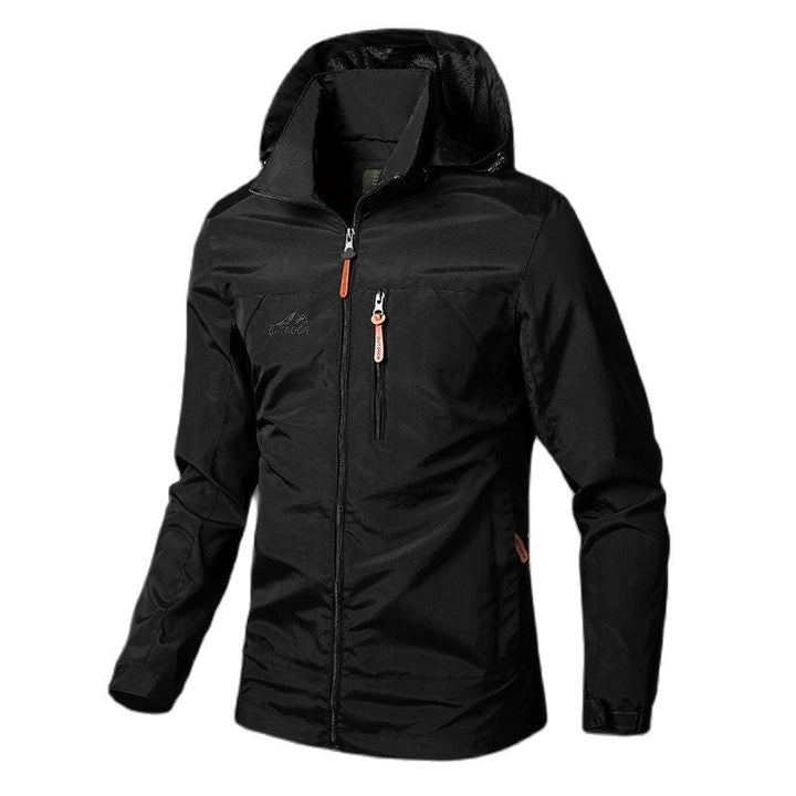 Lune London | Men's Jacket Waterproof Hooded Jacket Windbreaker Stretch Coat for Men