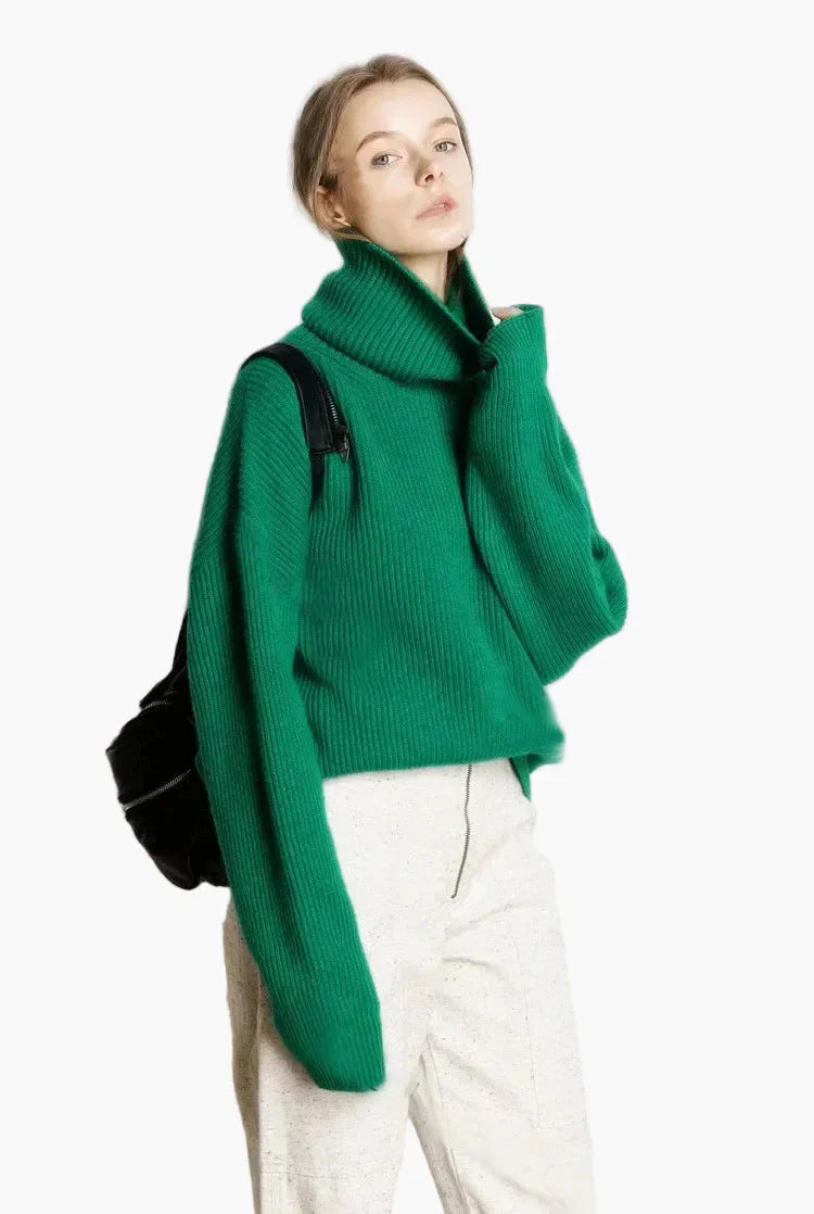 Lune London | Oversized turtleneck sweater for leisure and office