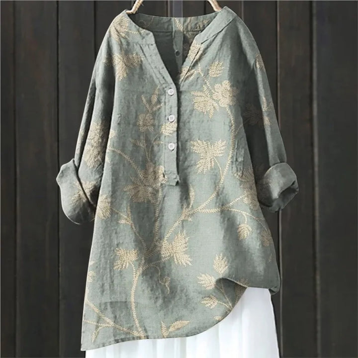 Lune London | Casual Blouse with Floral Print