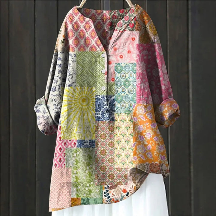 Lune London | Casual Blouse with Floral Print