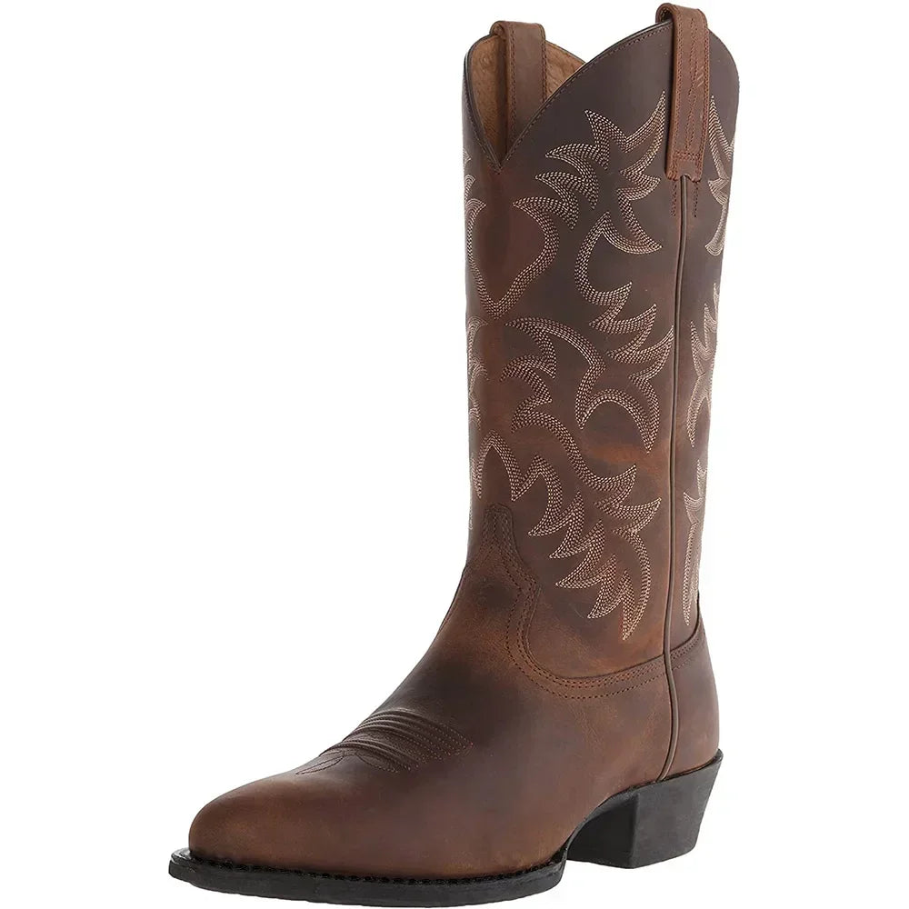 Lune London | Leather Cowboy Boots - Macho - Style and Luxury