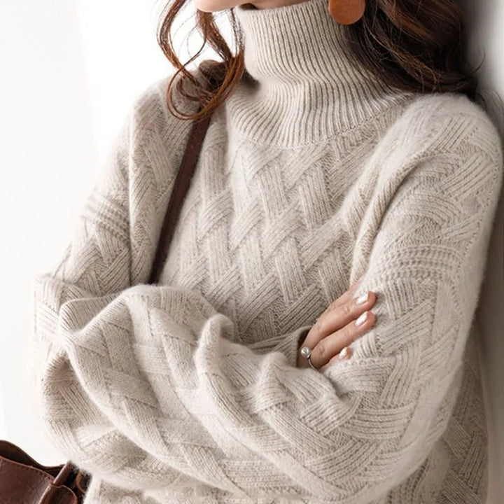 Lune London | Cashmere Rollneck Sweater