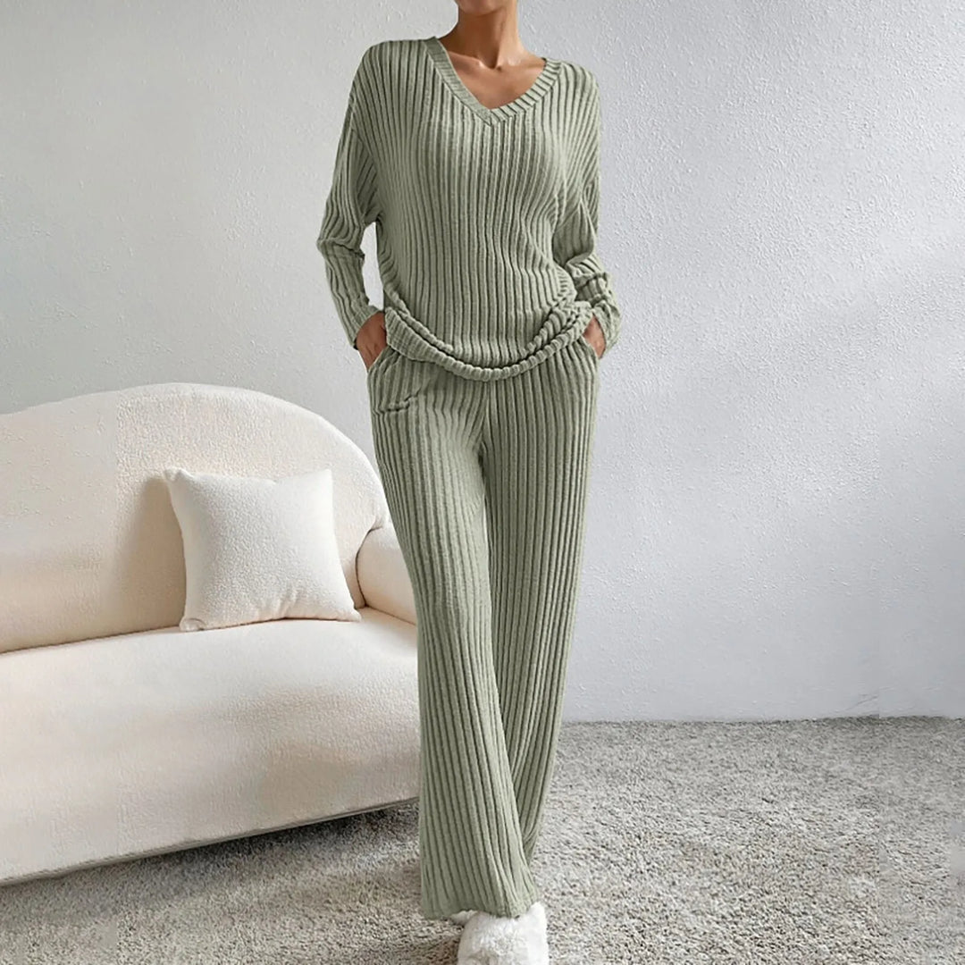 Lune London | 2-Piece Lounge Set Rib Pattern