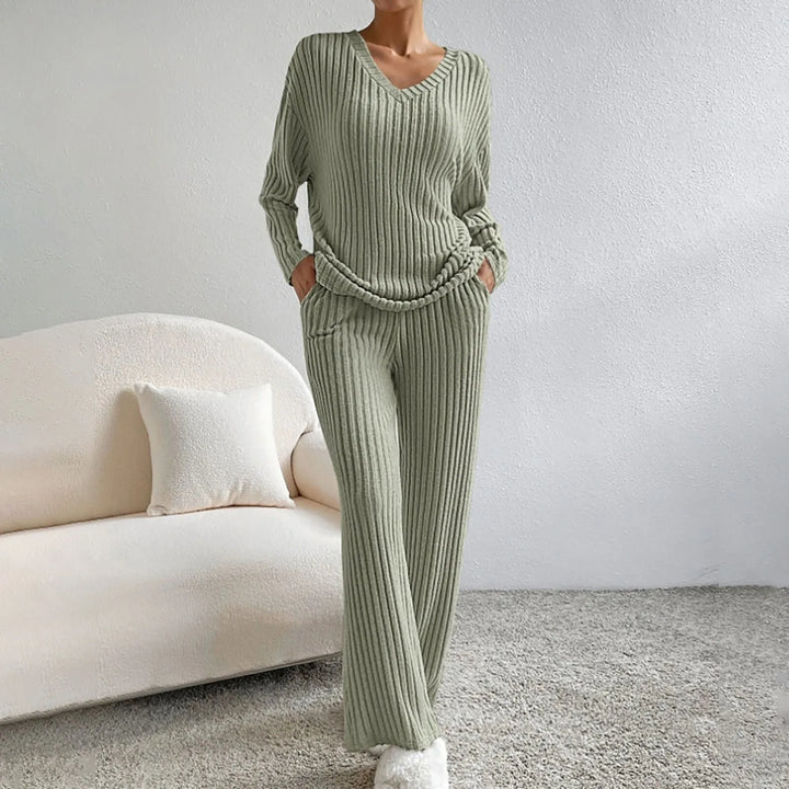 Lune London | 2-Piece Lounge Set Rib Pattern