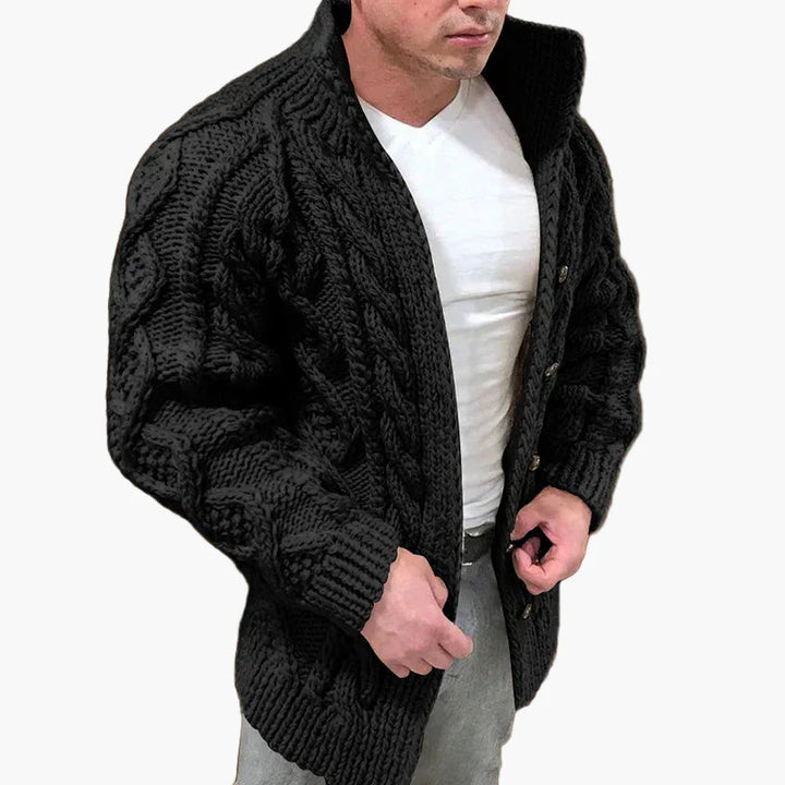 Lune London | Knit Vest with Twisted Pattern - Elegant Thick Knit Vest for Leisure and Everyday
