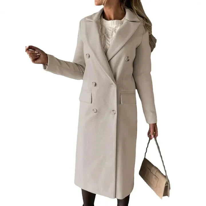 Lune London | Women's winter coat with lapels: Warmth with a touch of fashion
