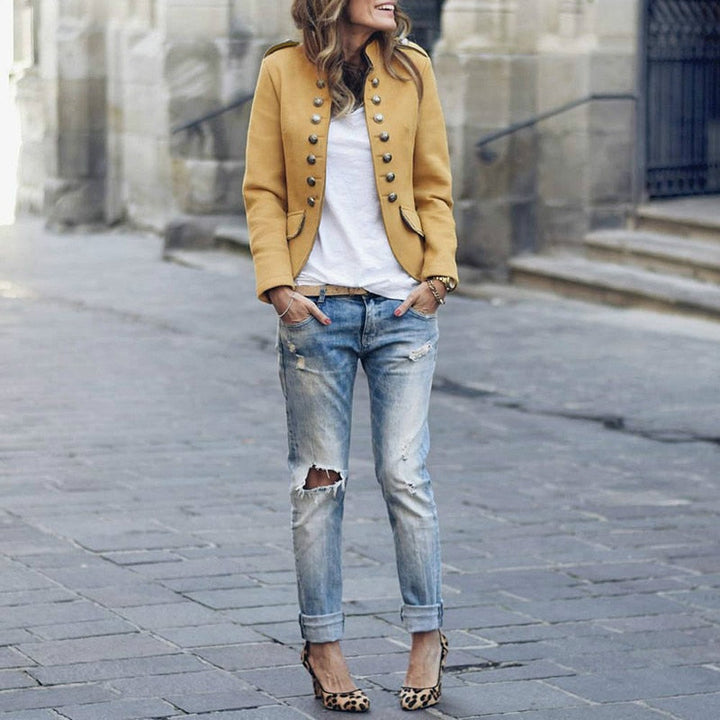 Lune London | Blazer with Modern Buttons for A Slim Trendy Look