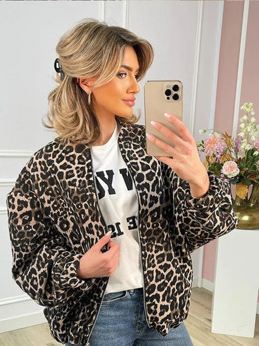 Lune London | Jacket with leopard pattern for women