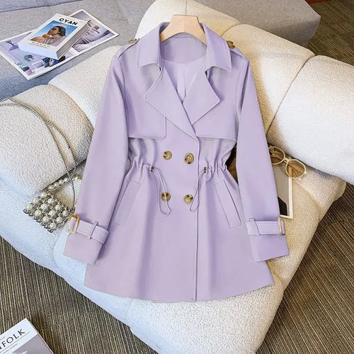 Lune London | Eleganter, Mittellanger Trenchcoat für Damen