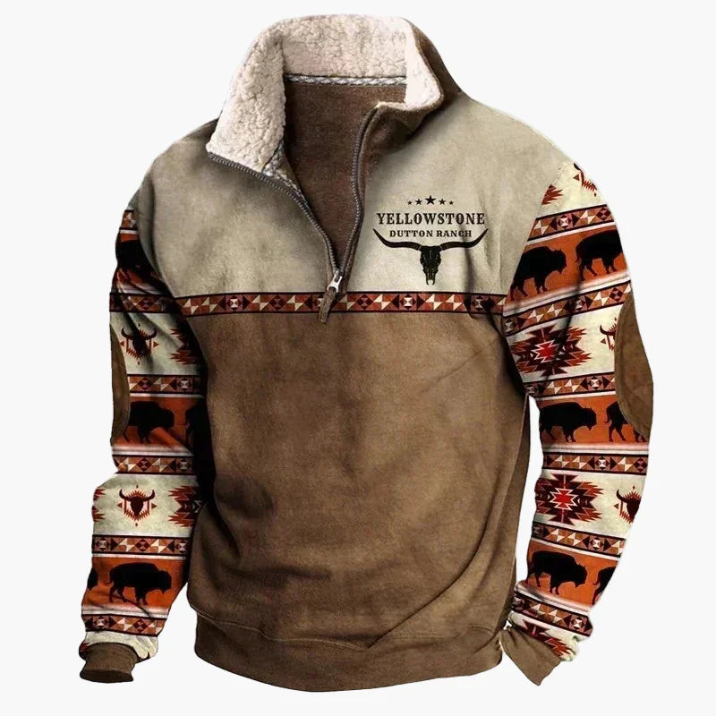 Lune London | Wild West Vintage Sweater - Elegant casual sweater with western charm
