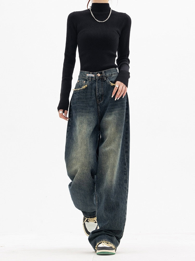Lune London | Women Vintage Baggy Jeans
