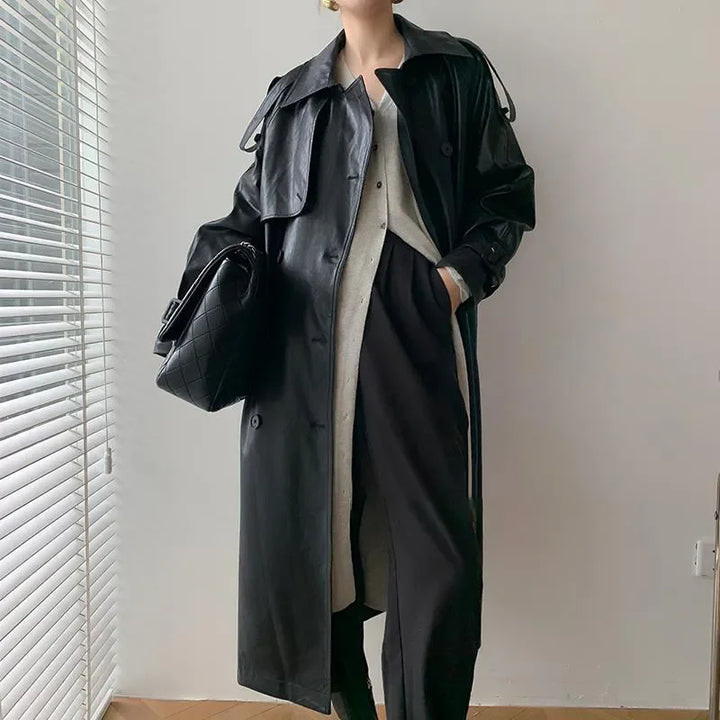 Lune London | Women's jacket - Timeless leather look with elegant details