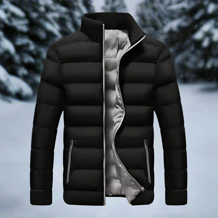 Lune London | Puffer jacket - Windproof and Water repellent - High collar - Zipper - Lined and Warm