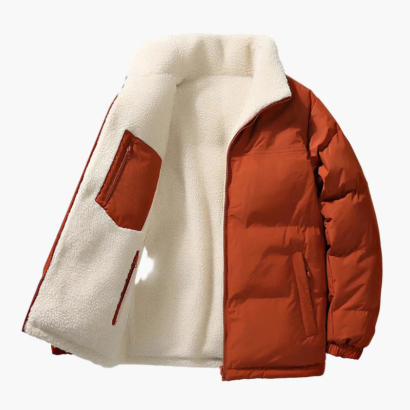 Lune London | Quilted winter jacket with fleece lining - Urban casual jacket, Relaxed fit, Warm, Ideal for everyday life and outdoor activities