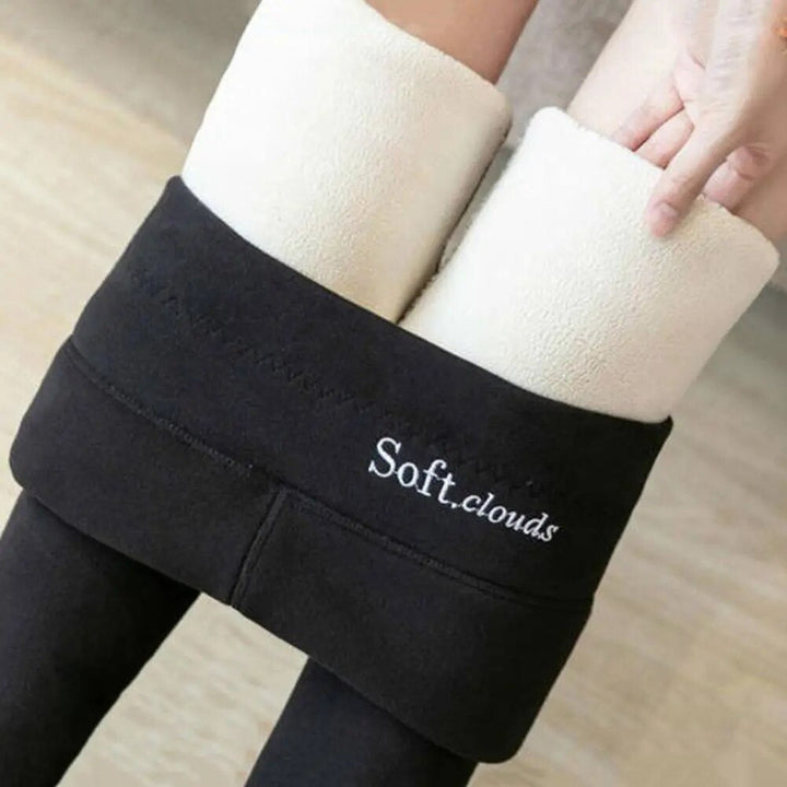 Lune London | Women's winter fleece pants - Warm shaping effect leggings