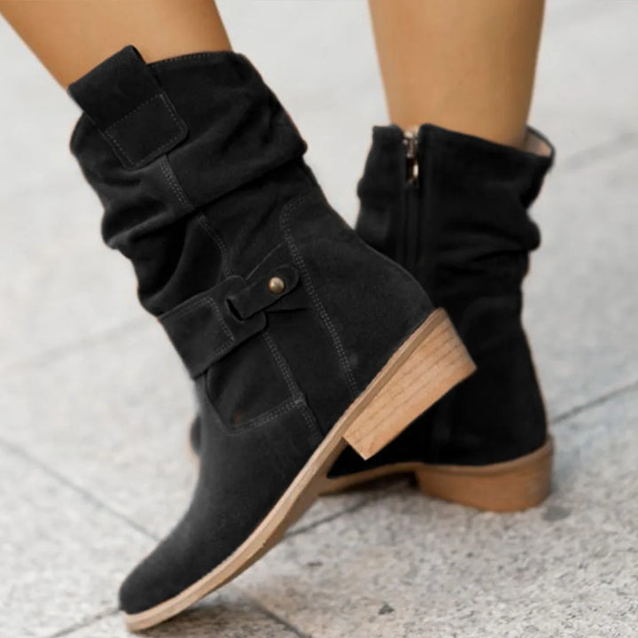 Lune London | Suede Ankle Boots